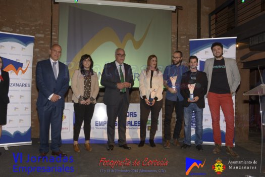Premios en las VI Jornadas Empresariales de Manzanares